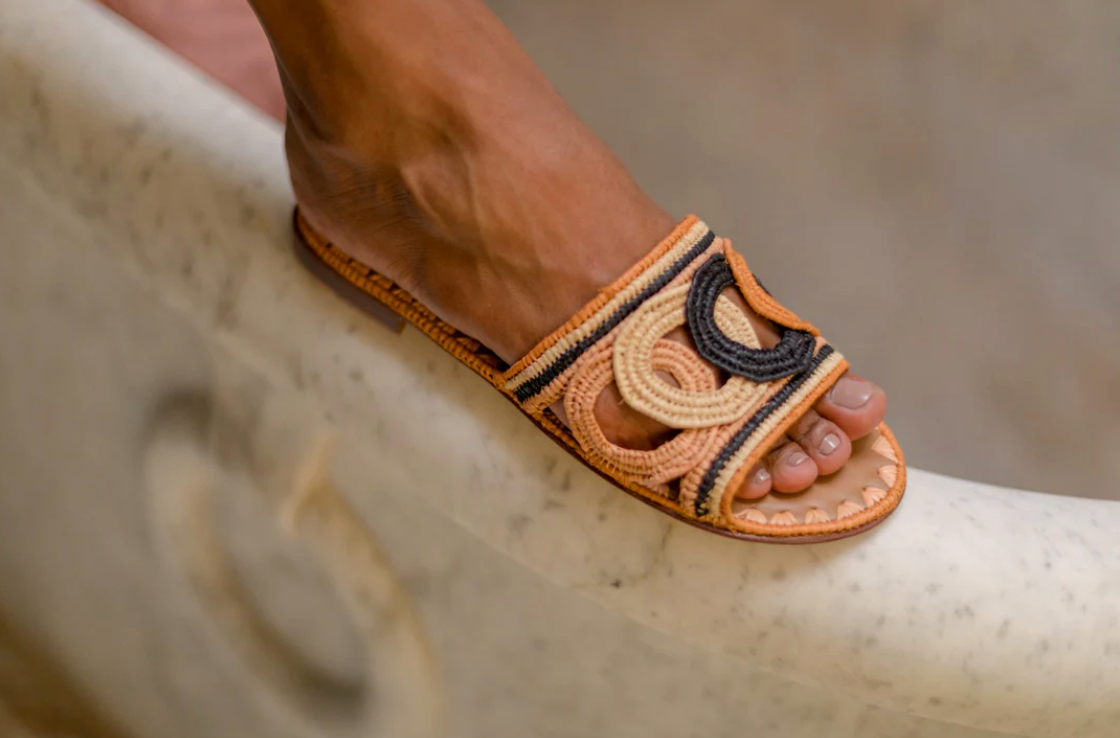 Ortigia Raffia Sandal