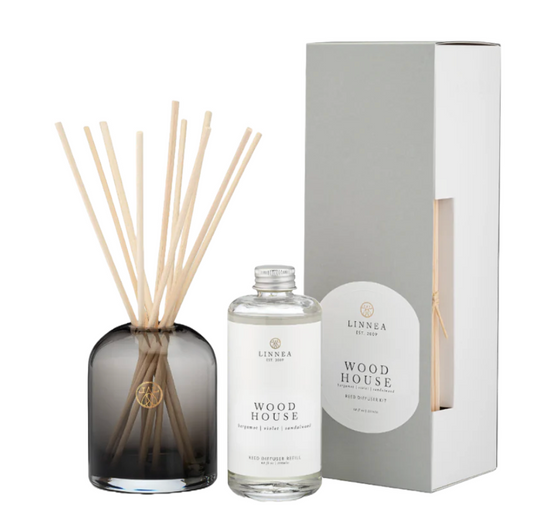 Wood House Diffuser Set