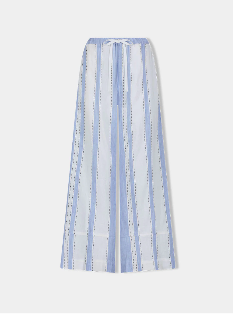 Desta Pants in Debre Sky