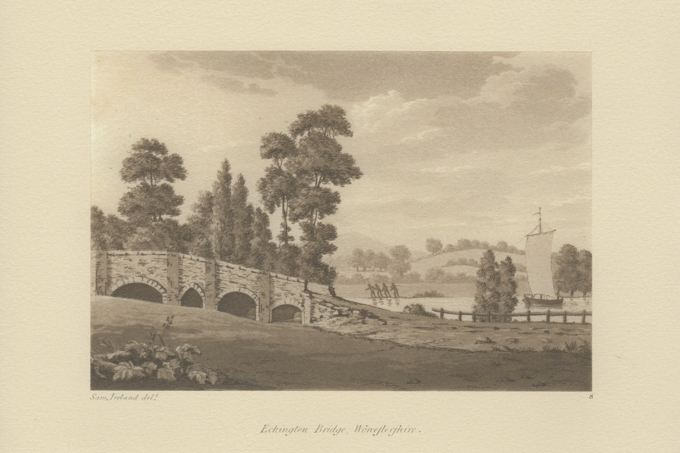 Small Sepia Landscapes