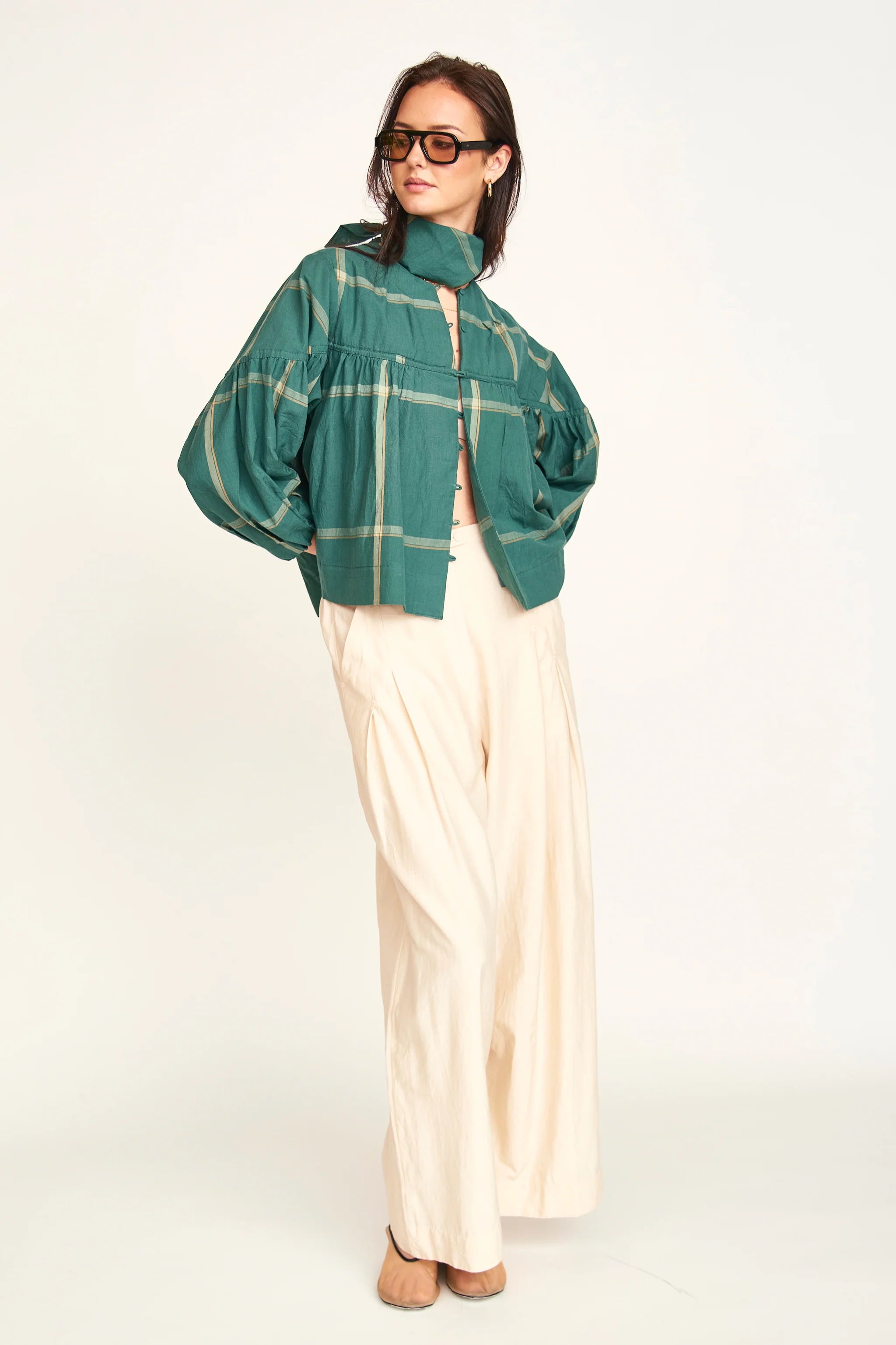 Silvertone Blouse