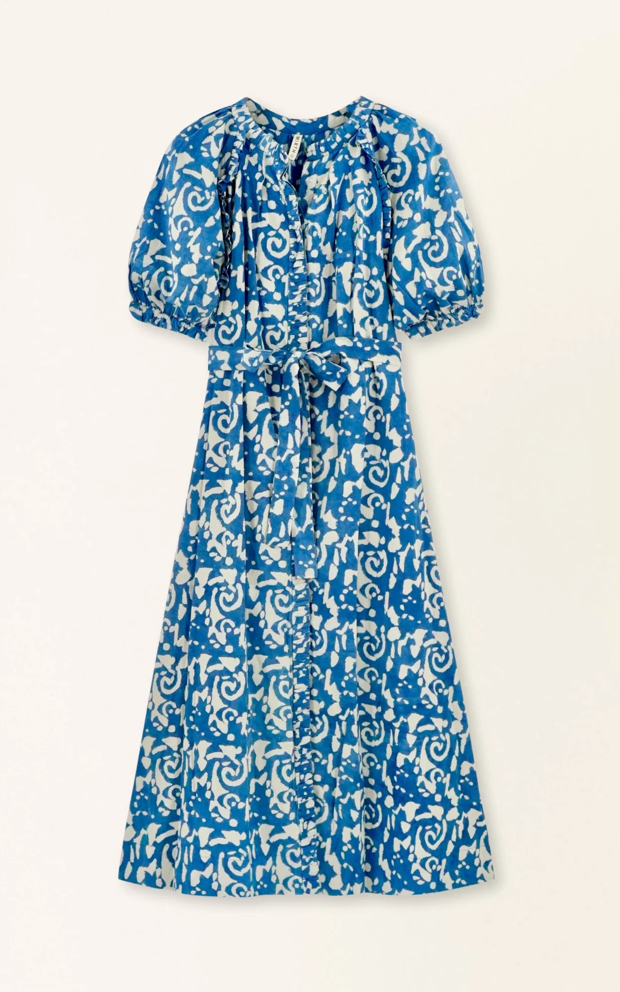Somerset Long Dress in Indigo Heka