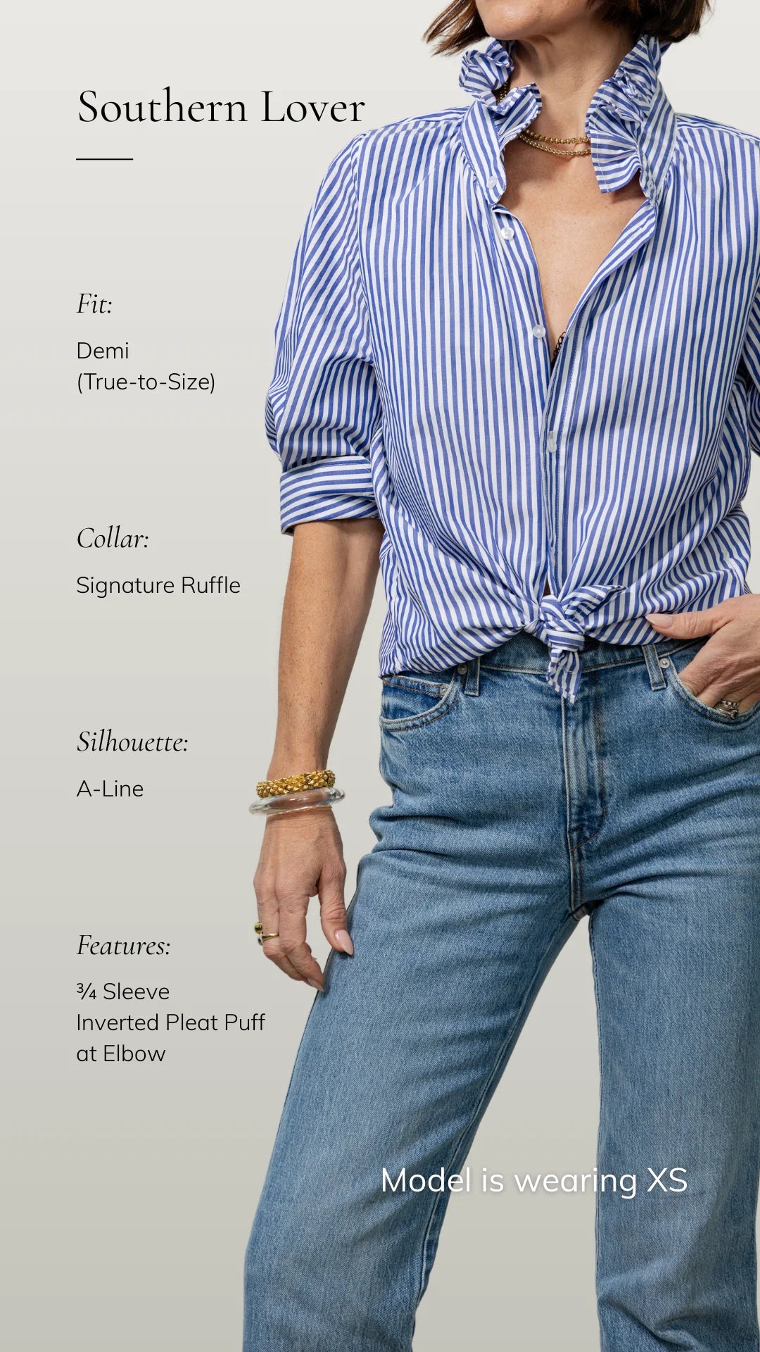 Southern Lover Button Up in Navy