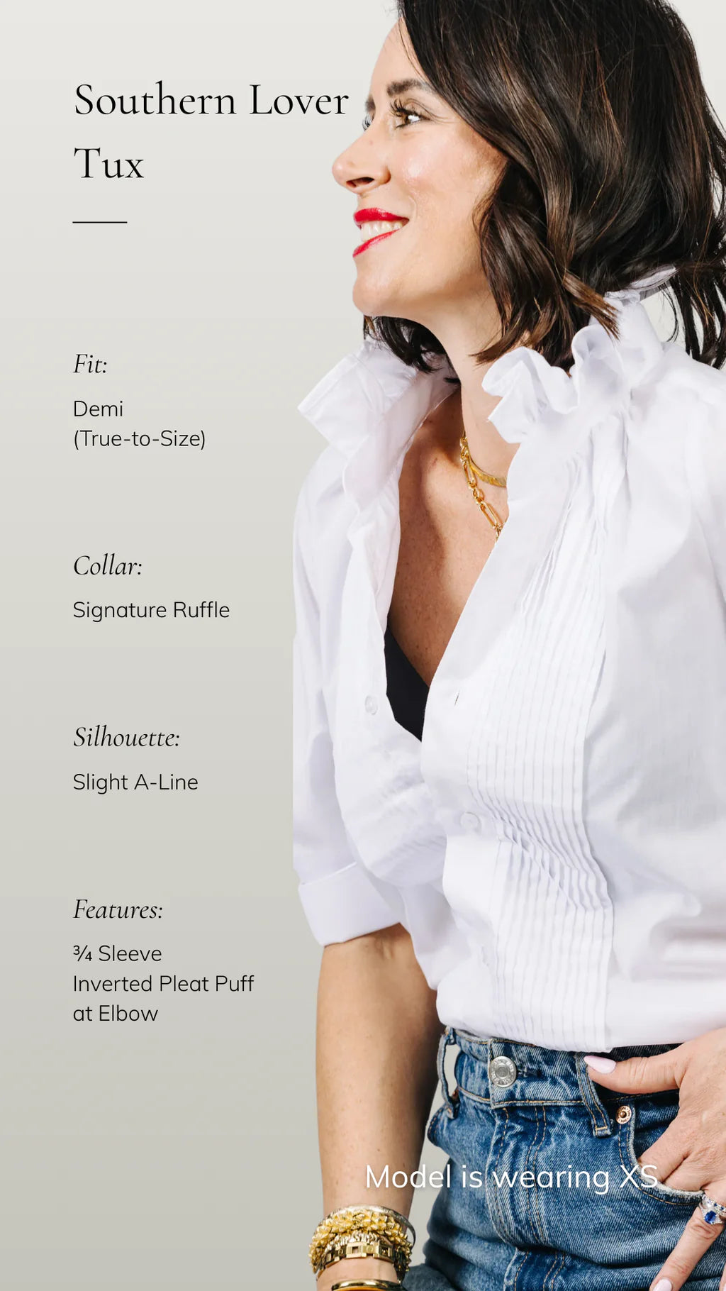 Southern Lover TUX White