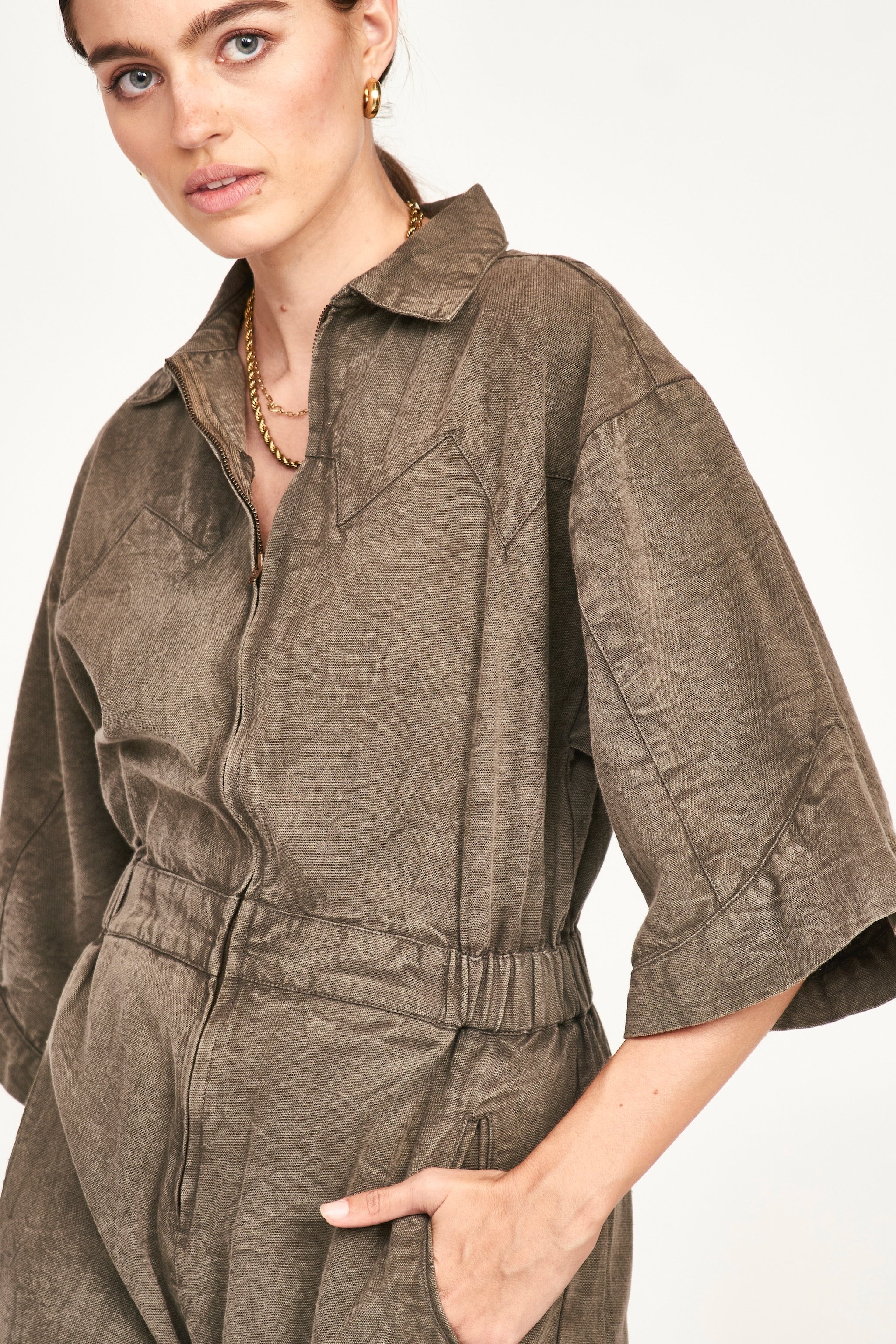 Terlingua Coveralls in Cavern Canvas