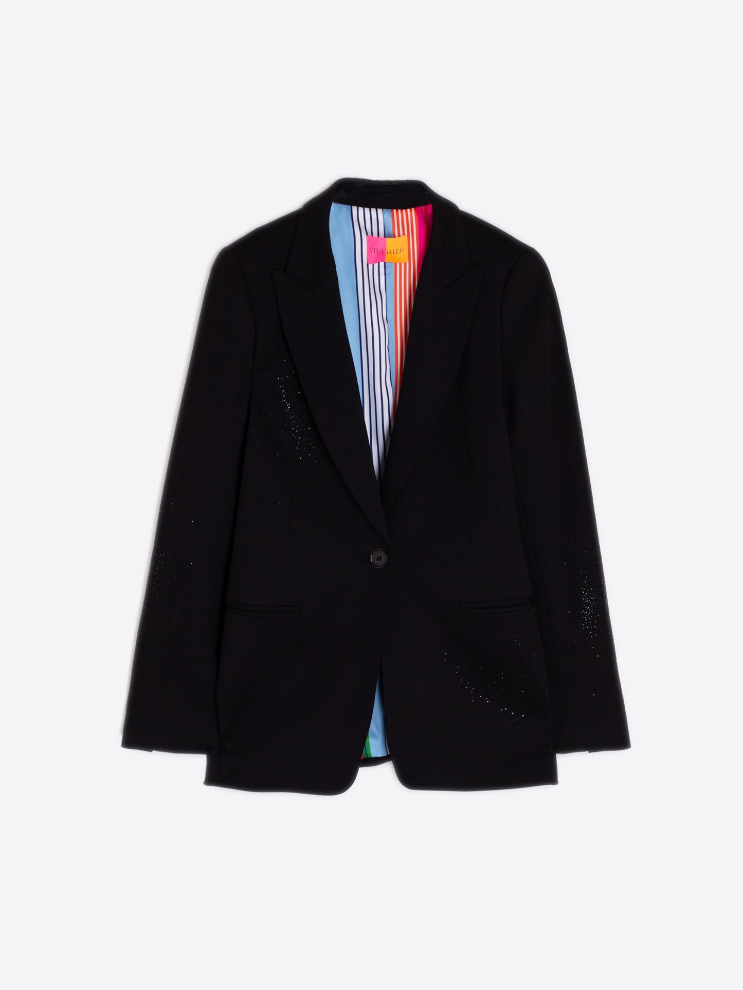 Heather Strass Black Blazer