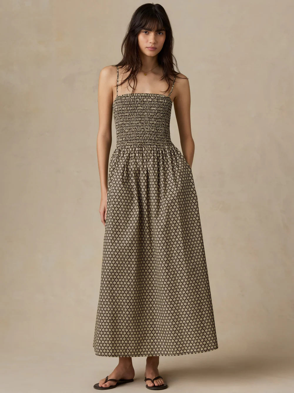 Coastal Poplin Lucia Dress