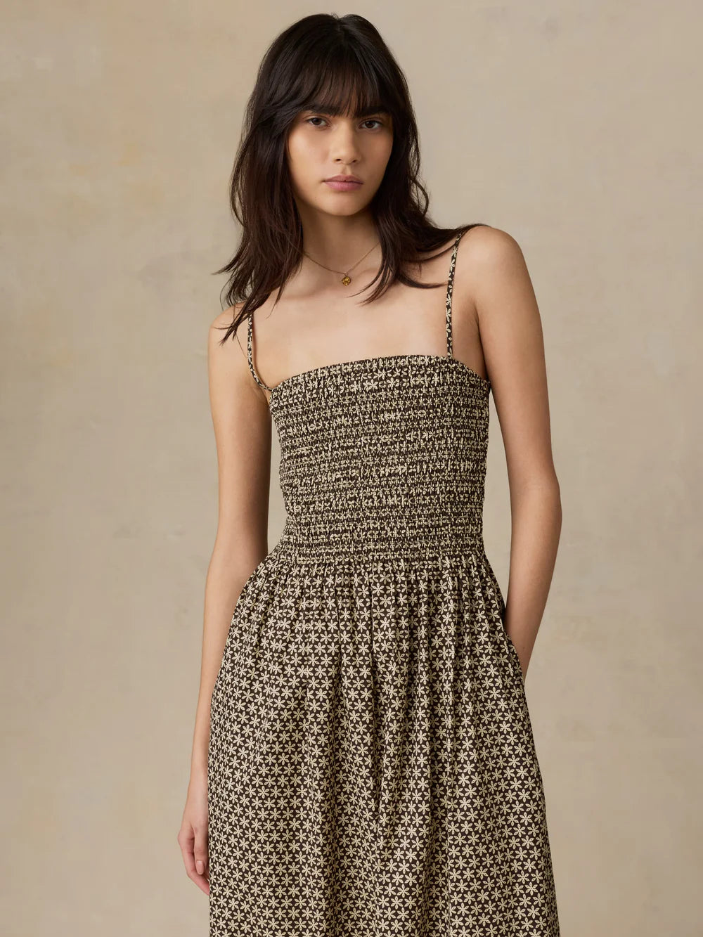 Coastal Poplin Lucia Dress