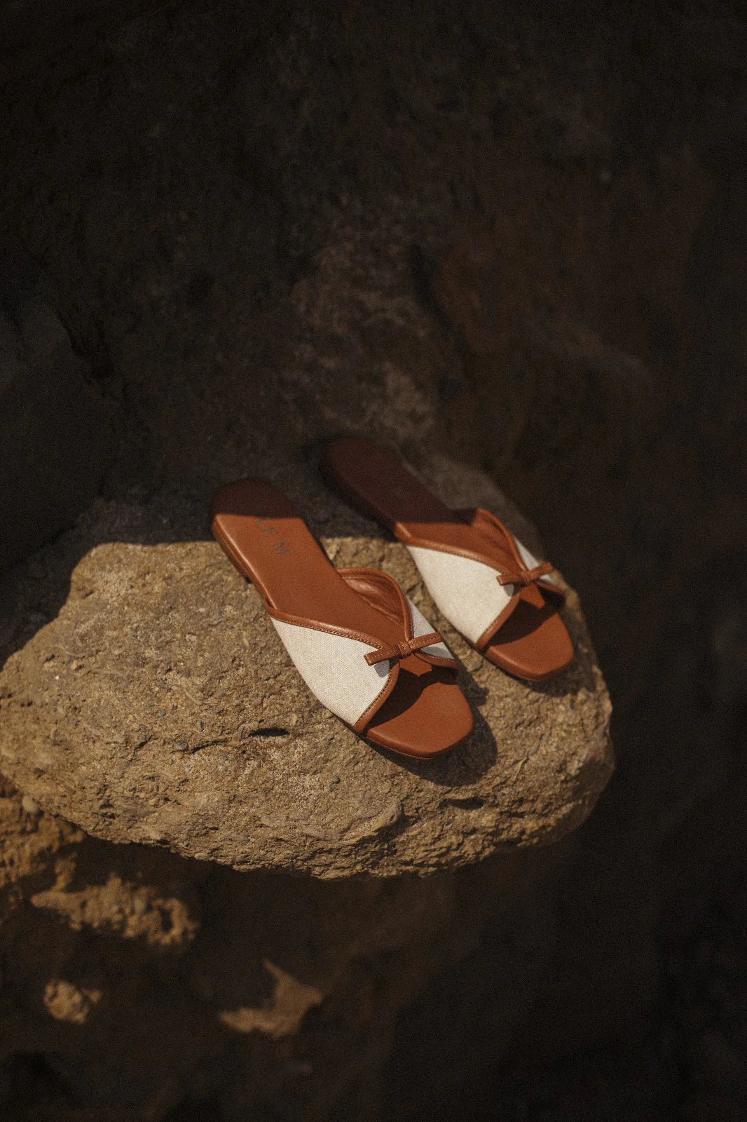 Gianna Sandal in Brandy