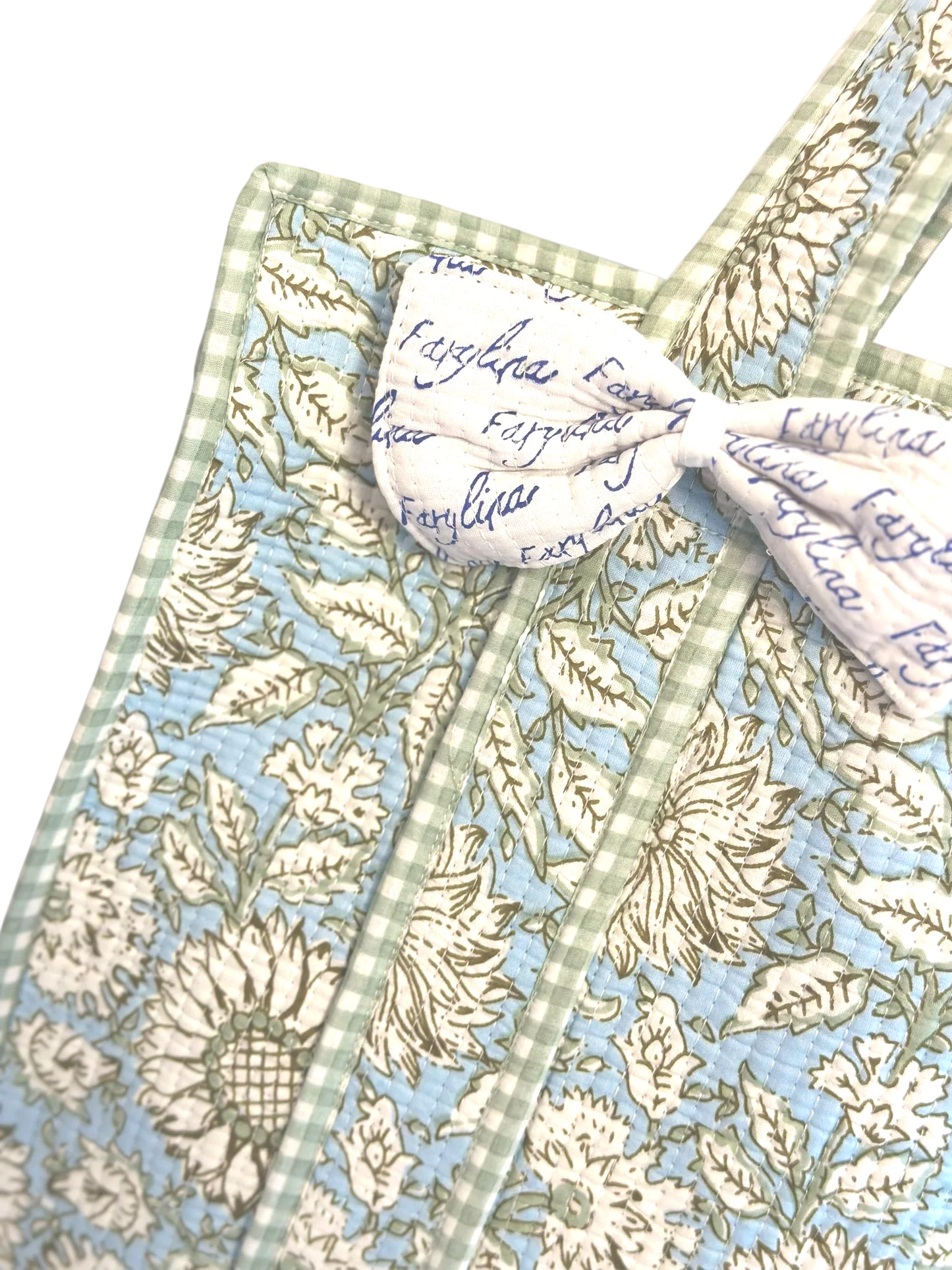 Jane Quilted Tote-Willow