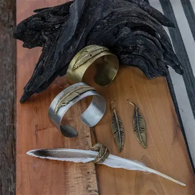 Penna Feather Cuff