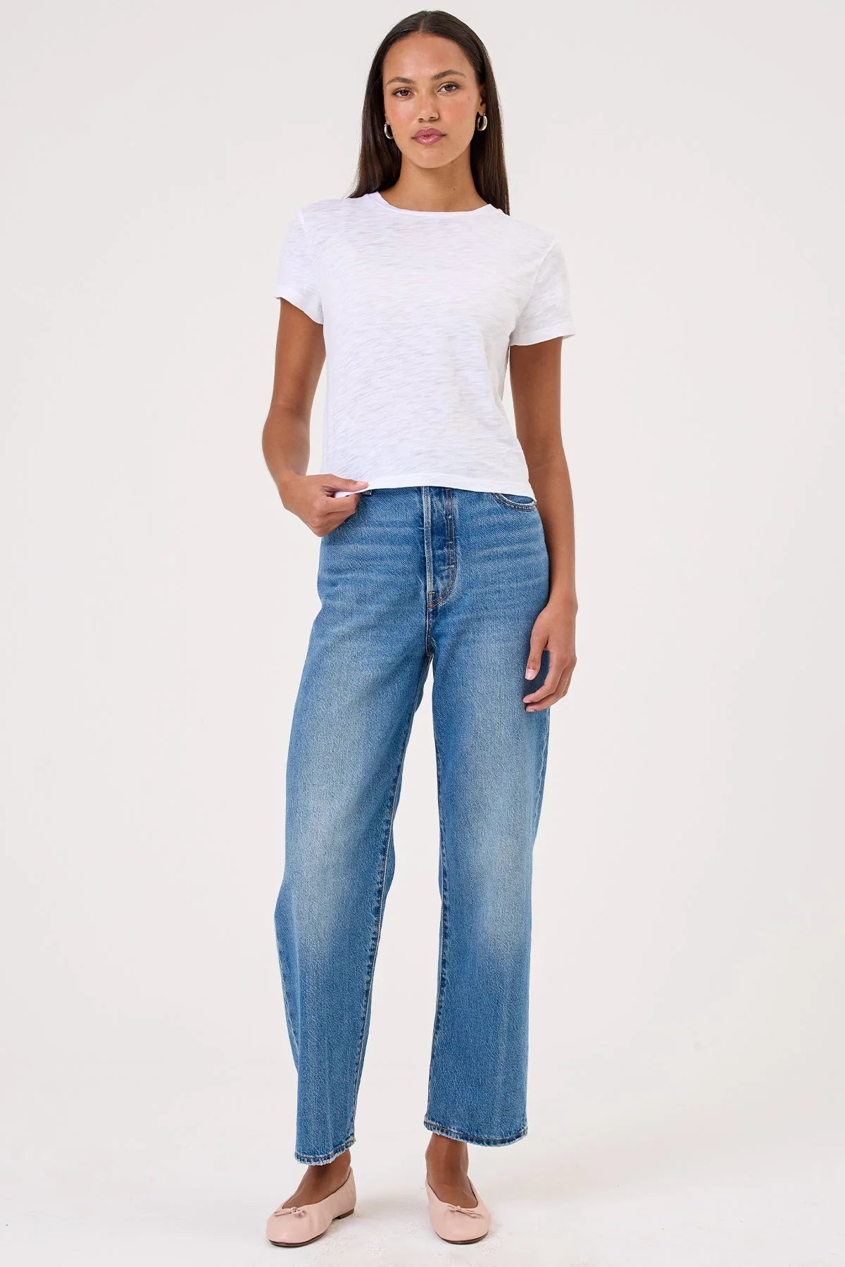 Andie Tee in White