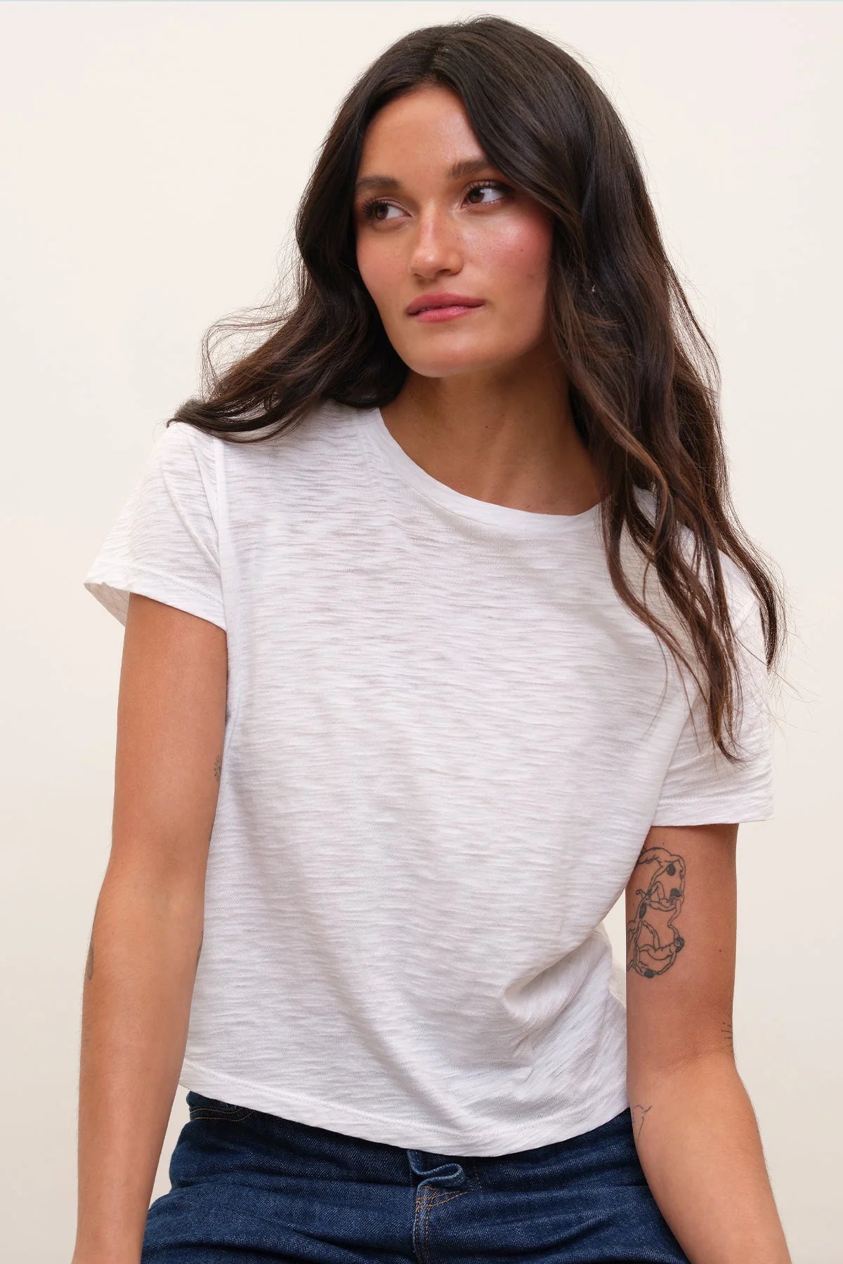 Andie Tee in White