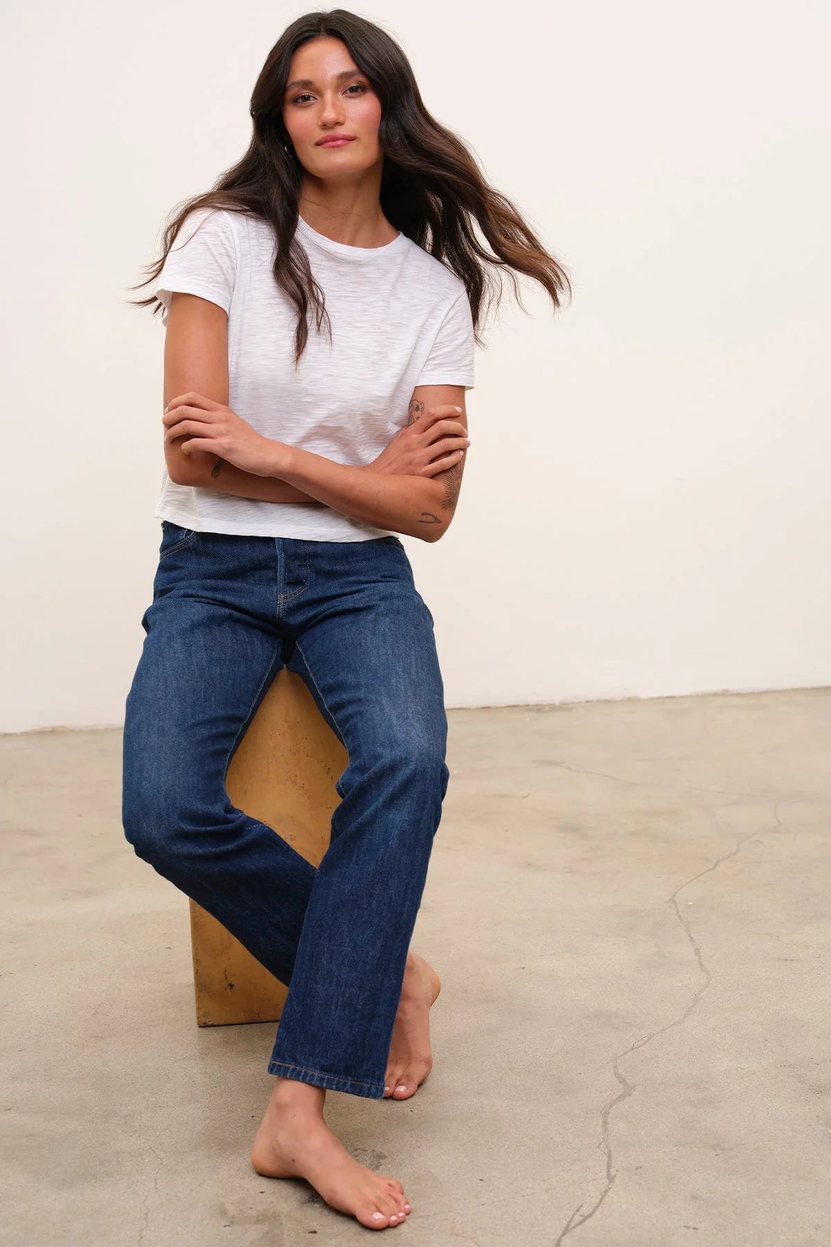 Andie Tee in White