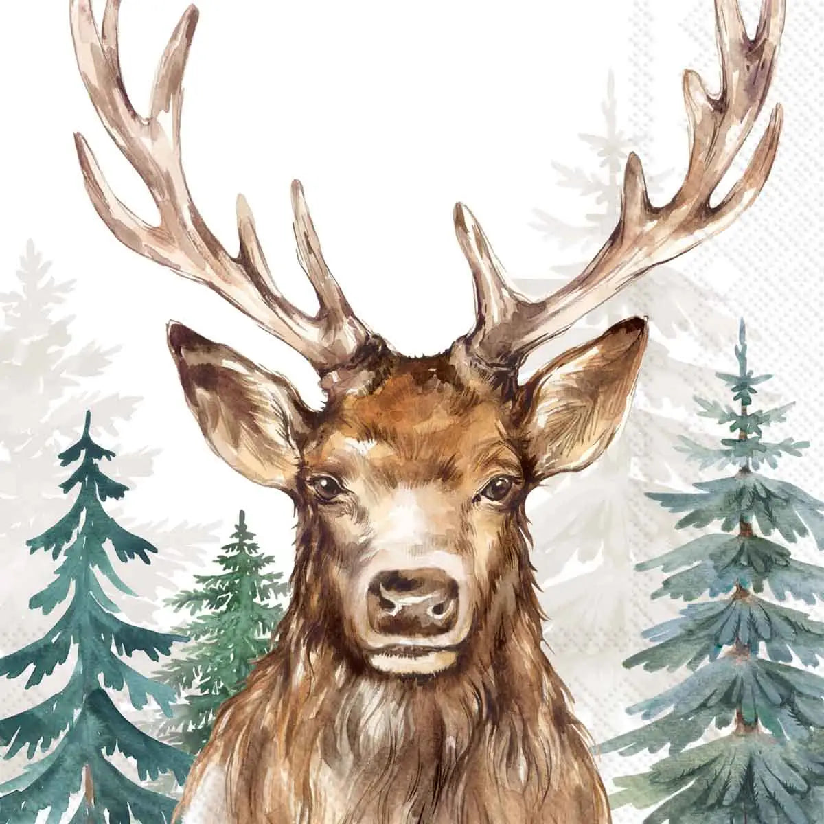 Woodland King Cocktail Napkins