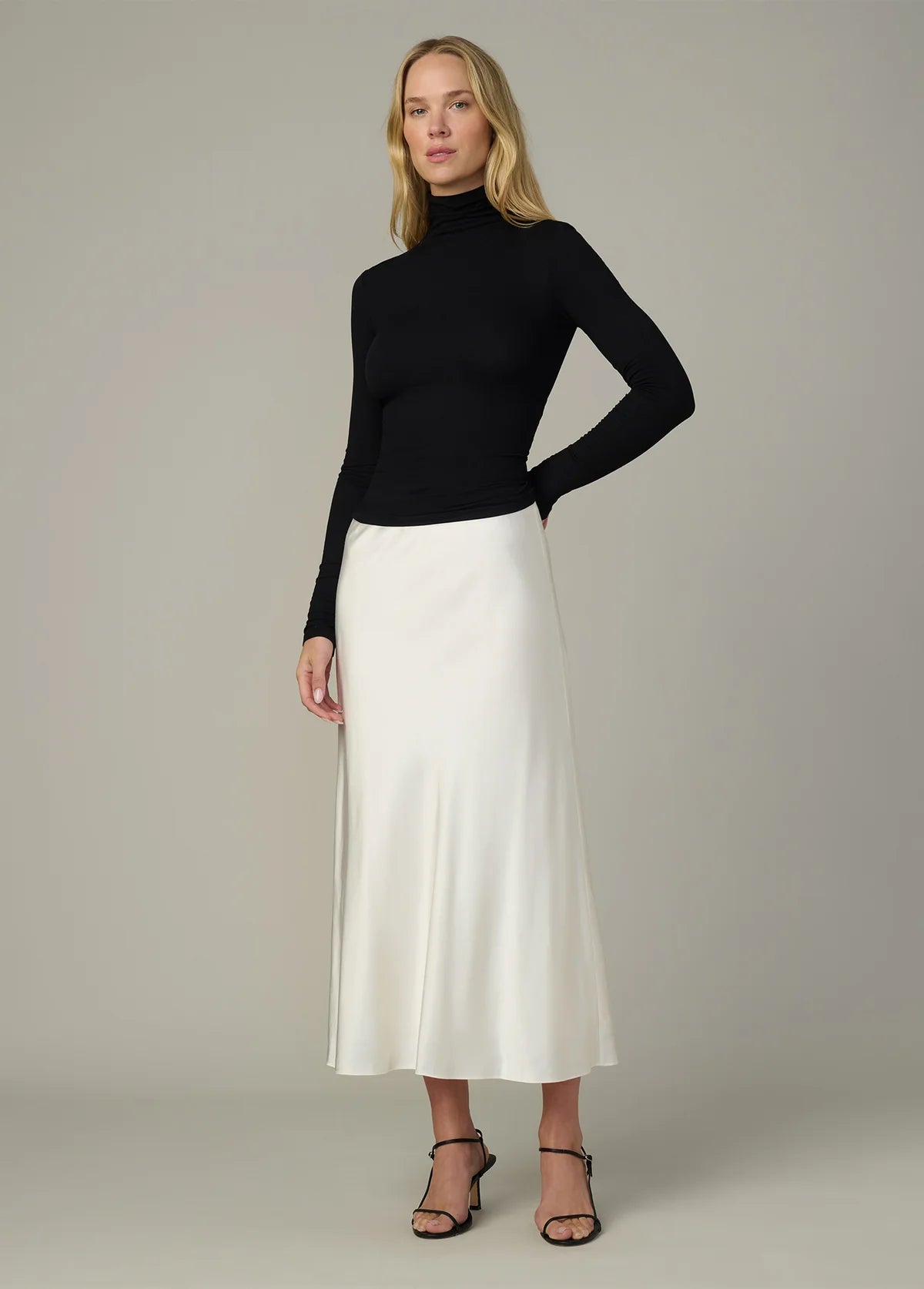 The Ines Midi in Ecru