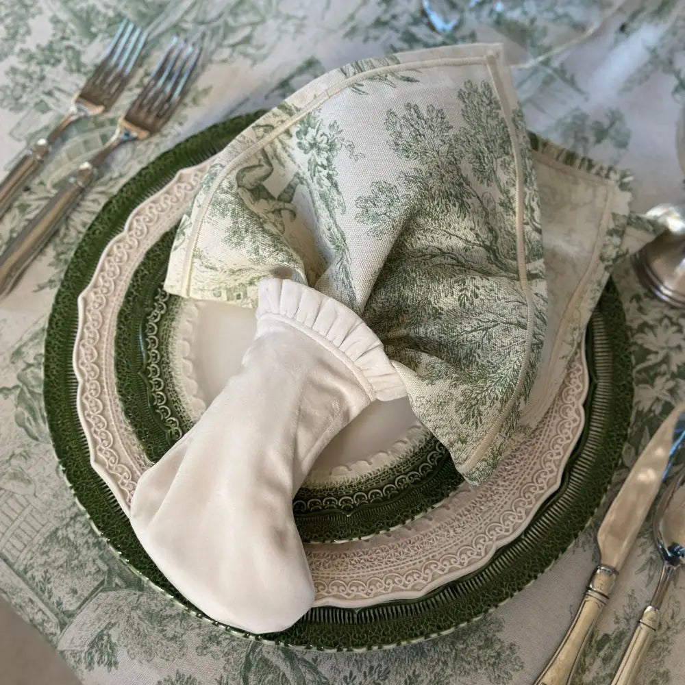 Montefalco Toile Cotton Napkin