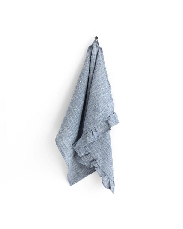 Ruffle Trim Tea towels in various colors