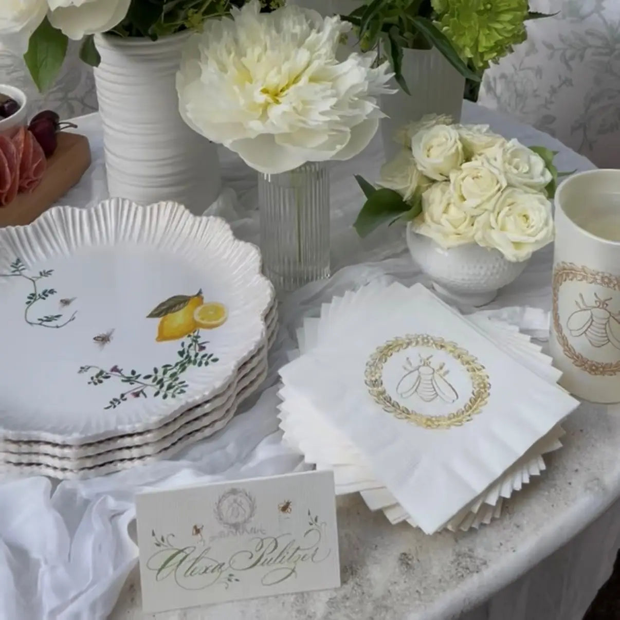 Empire Bee Beverage Napkins