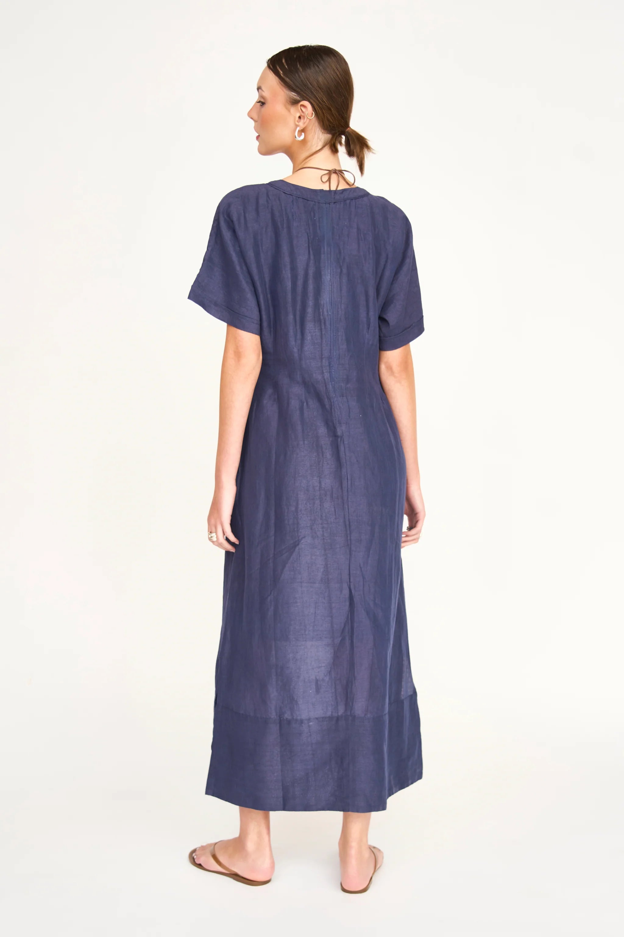 Wailea Dress in Blueberry