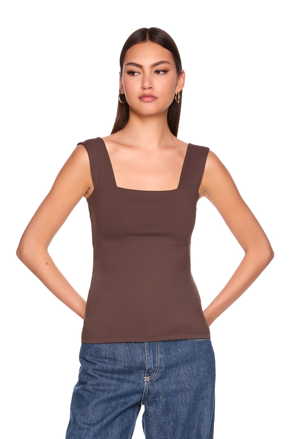Essential Wide Strap Tank