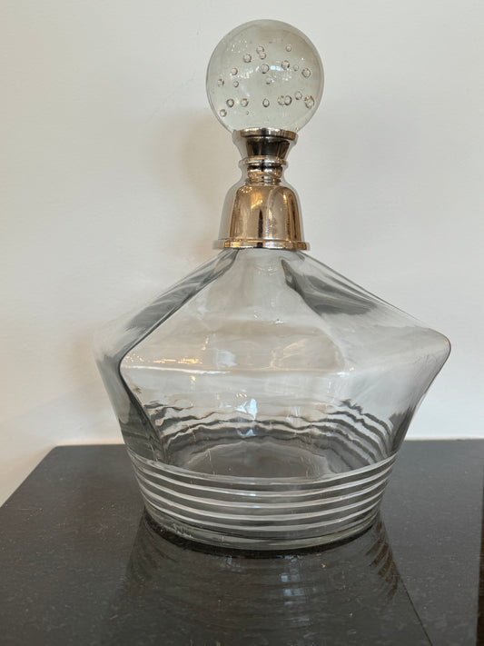 Crown Glass Decanter