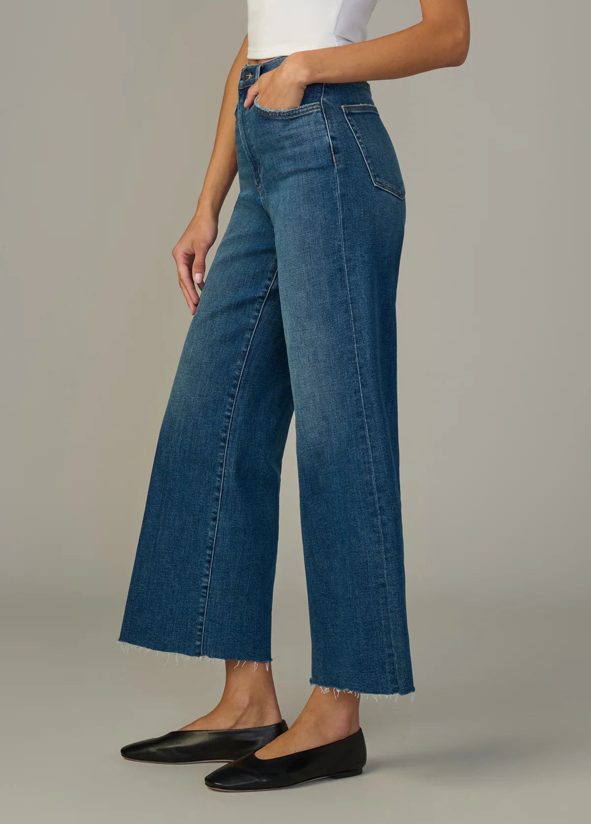 The Mia High Rise Wide Leg Ankle