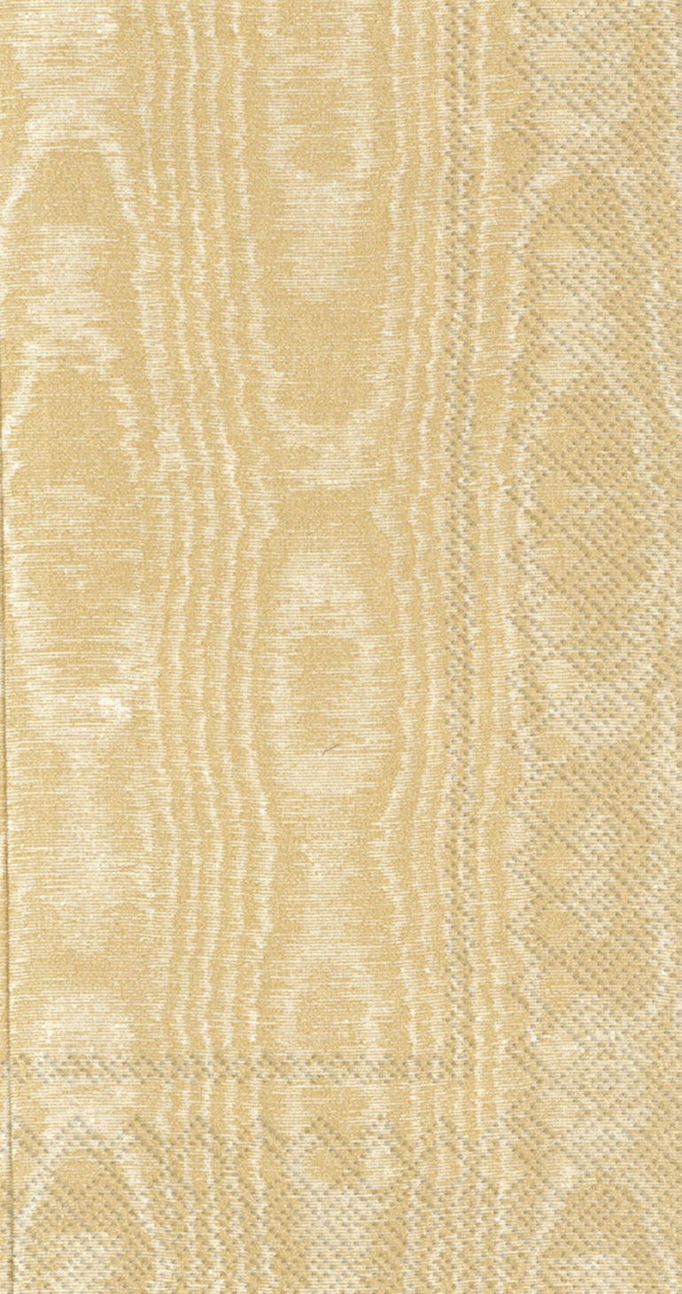Moiree Gold Guest Towels