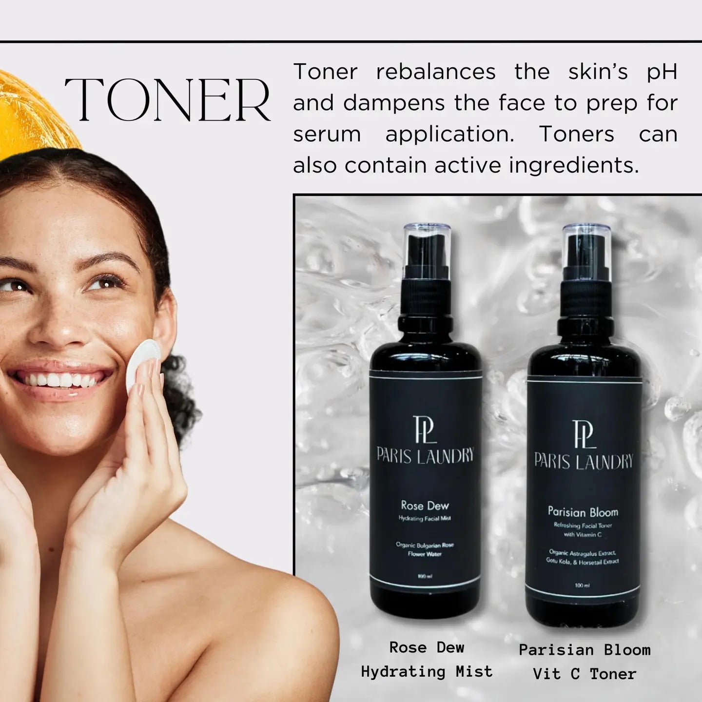 Parisian Bloom Refreshing Facial Toner