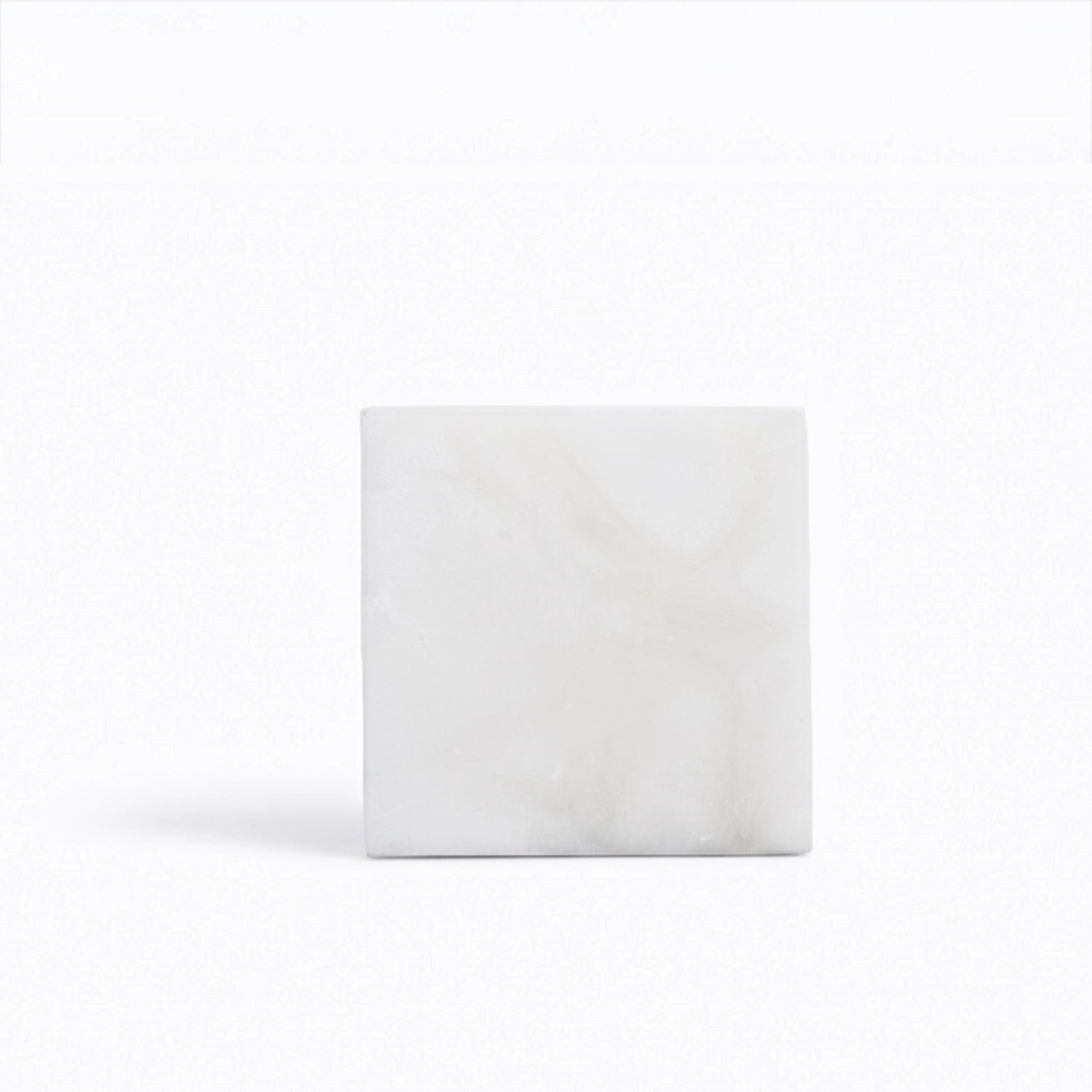 Small Alabaster Square Box