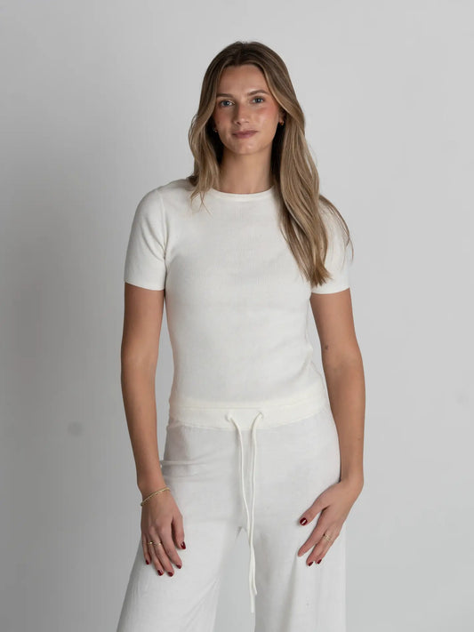 Wren Short Sleeve Crew Neck Tee