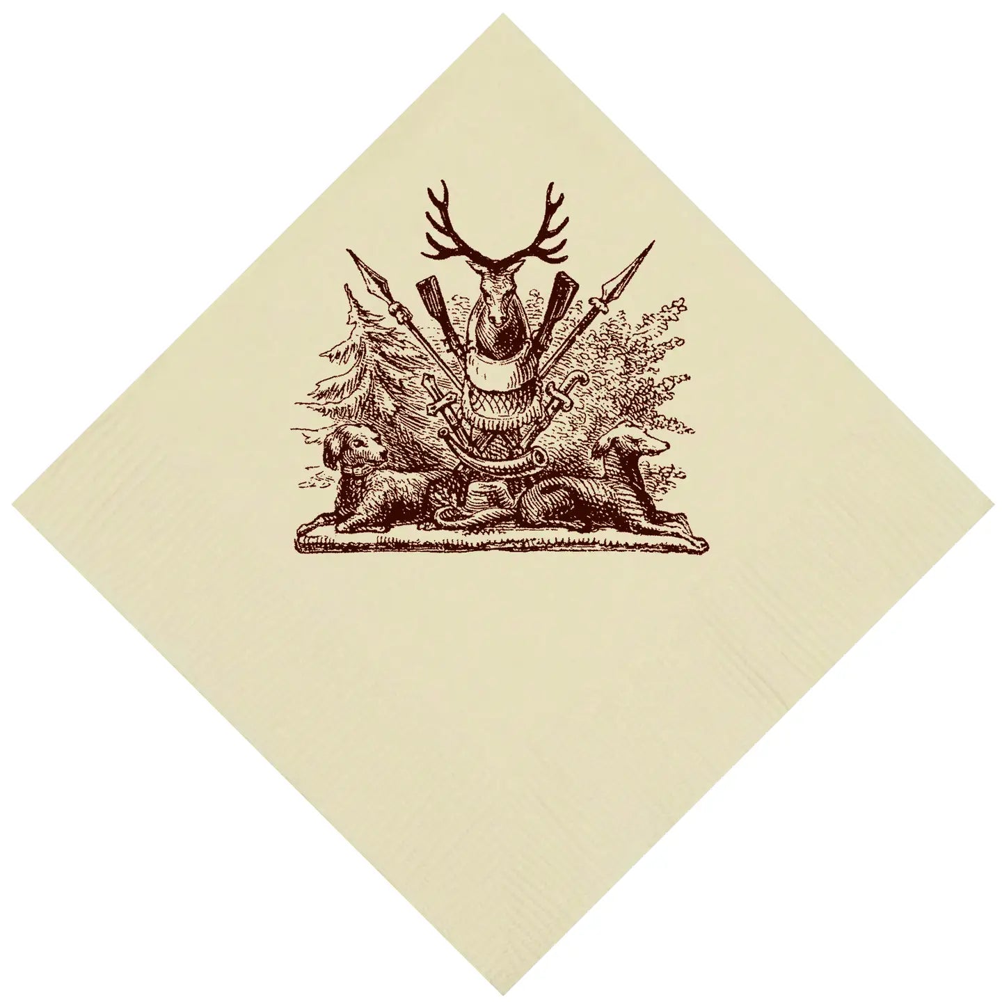 Hunting Crest Beverage Napkins