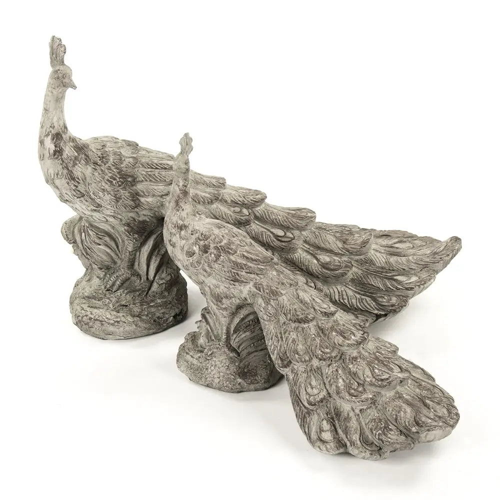 Resin Peacock Statue