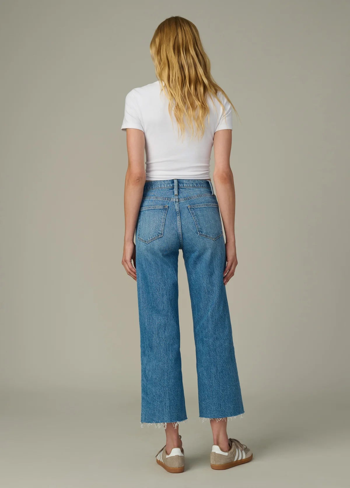 The Blake Cropped Wide Leg in Graceful
