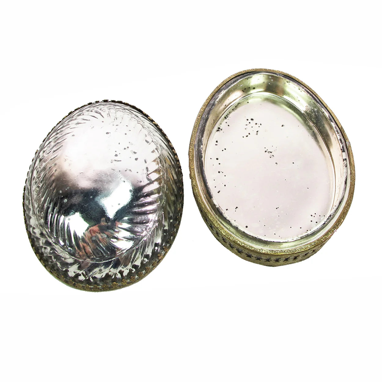 Egg Shaped Glass Box