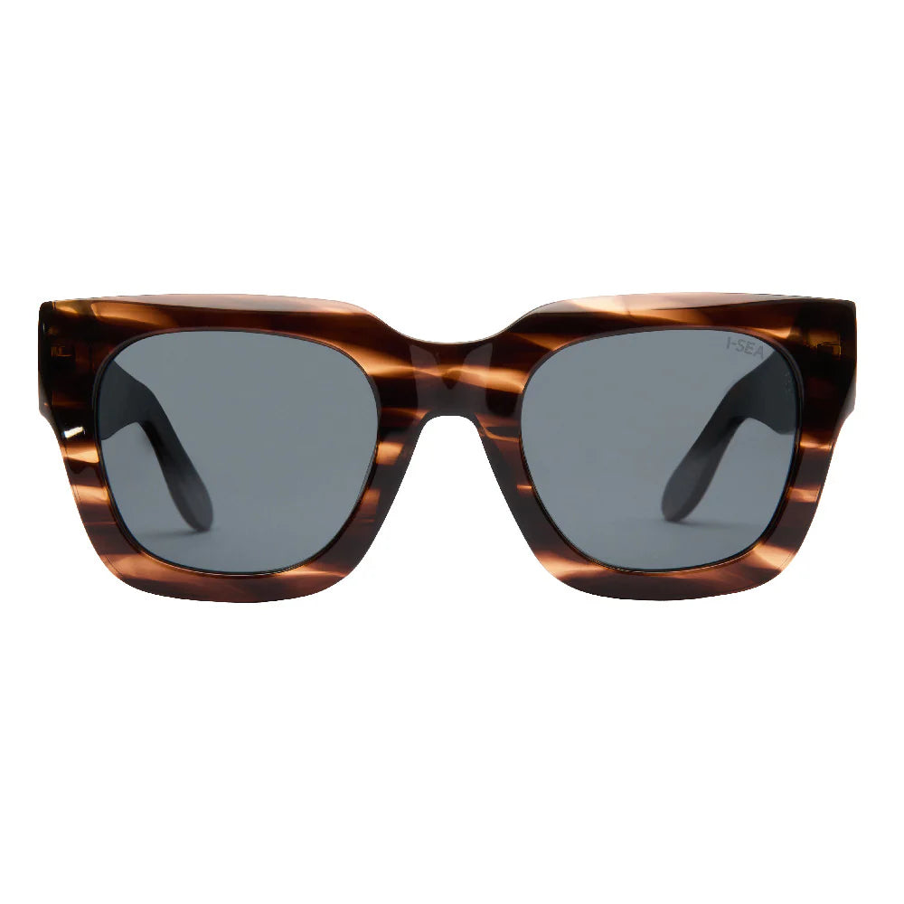 Jolene Tiger/Smoke Sunglasses