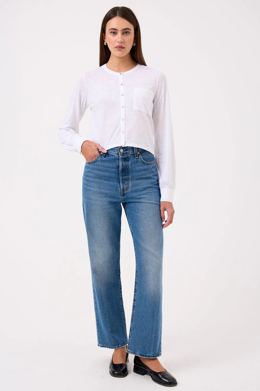 Julia Crop Shirt