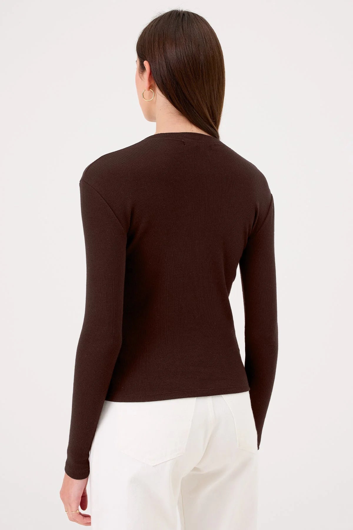 Lina Top in Coffee