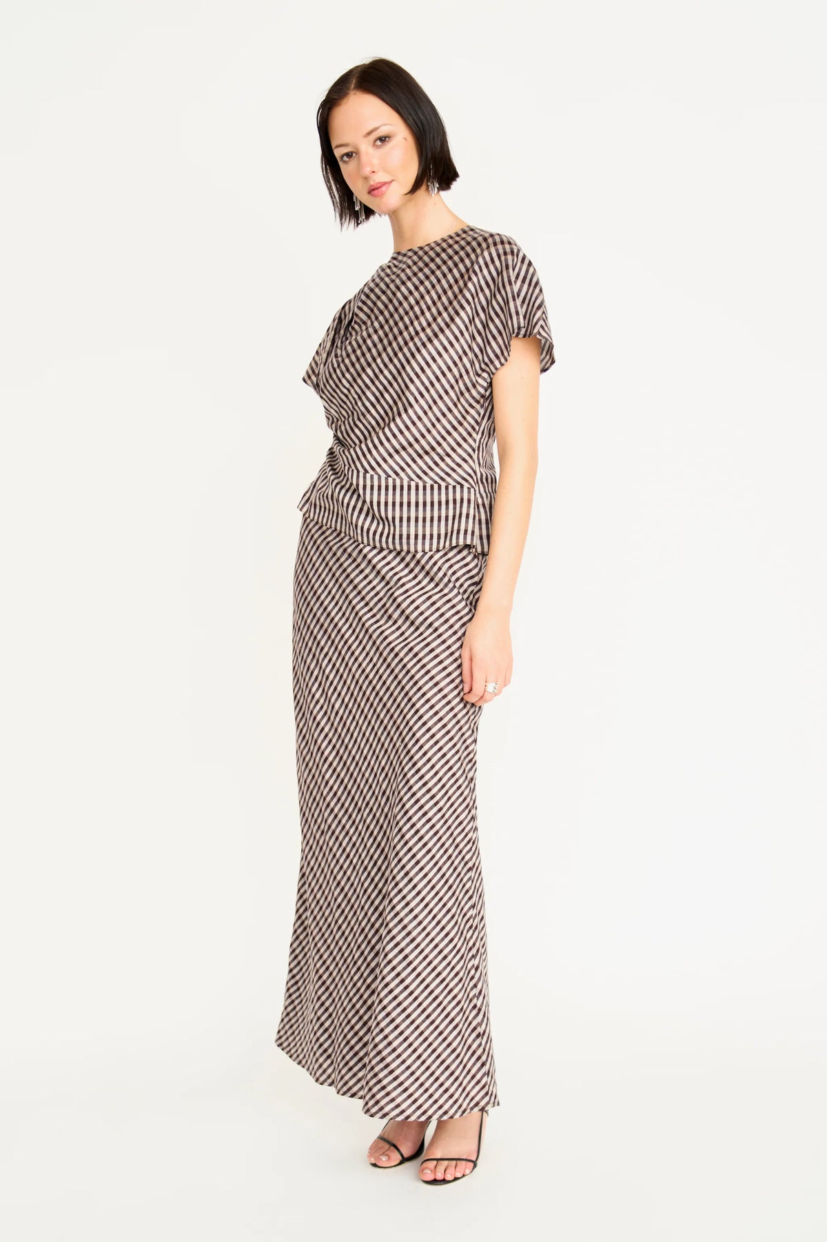 Marais Silk Top in Shadowline