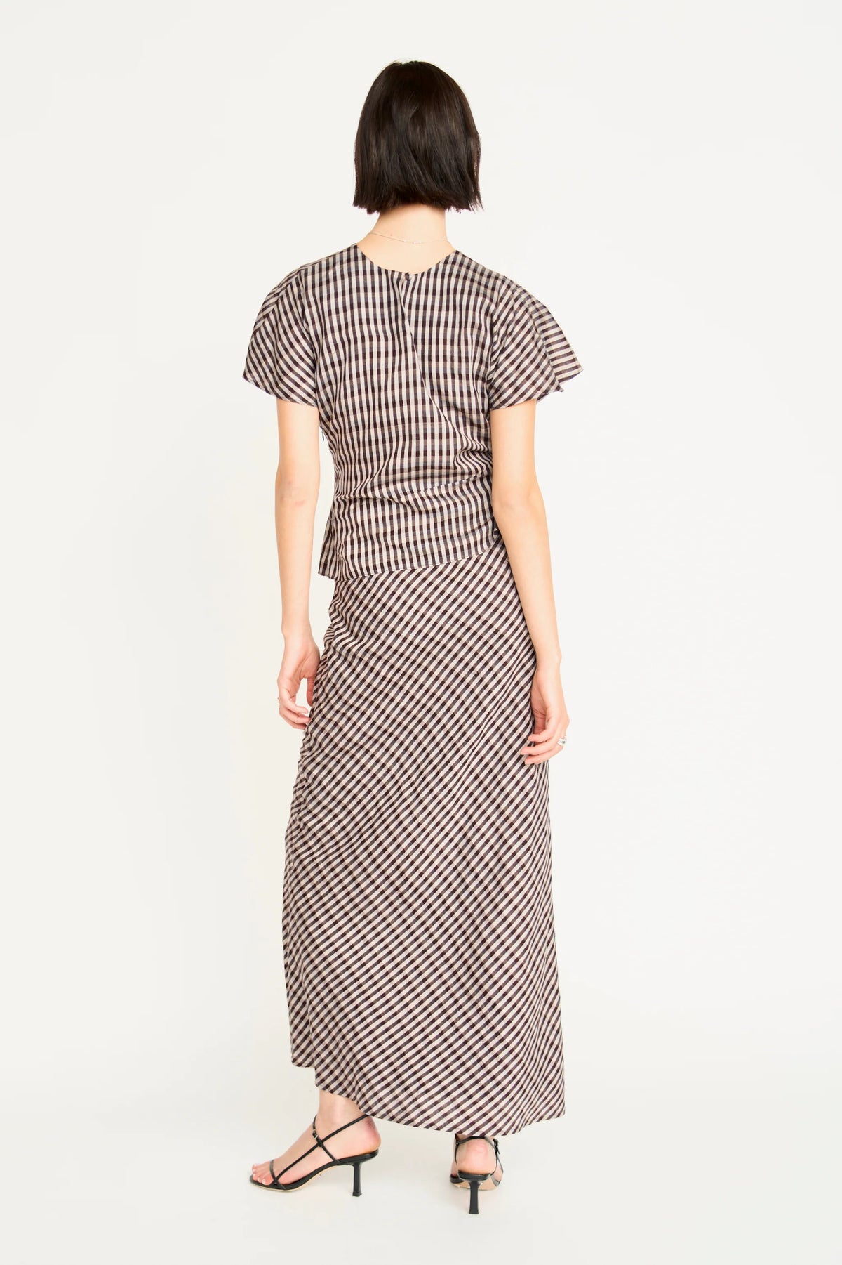Marais Silk Top in Shadowline