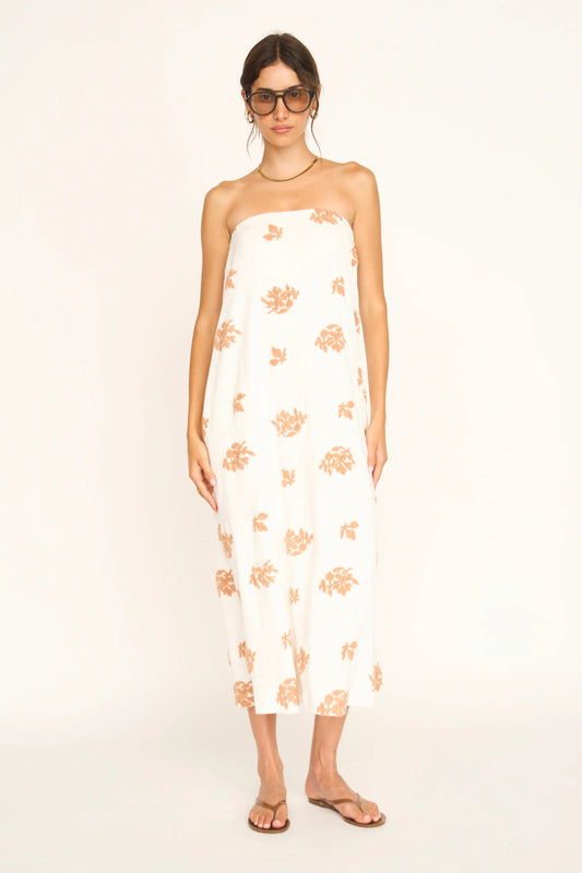 Brisbane Terry Dress in Mesa Fig
