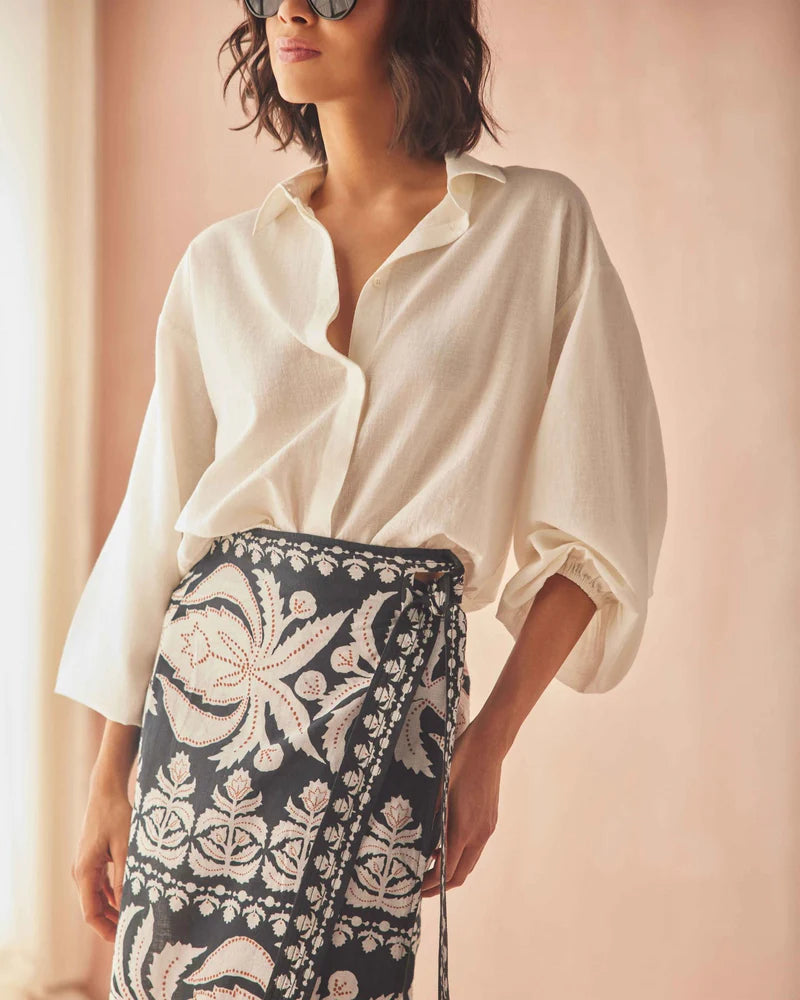 Sammi Skirt in Nikita Oyster