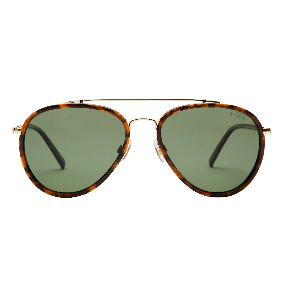 Tatum Tort/Green Sunglasses