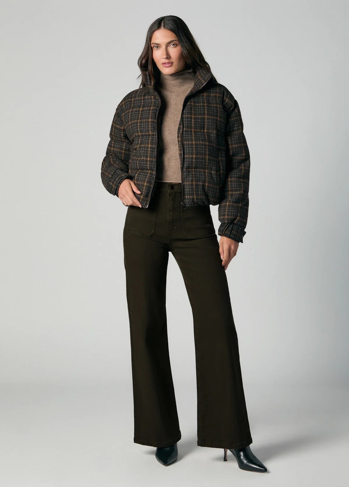 The Mia Patch Pocket High Rise Wide Leg