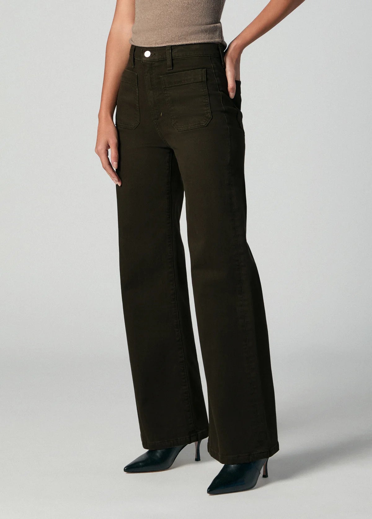 The Mia Patch Pocket High Rise Wide Leg