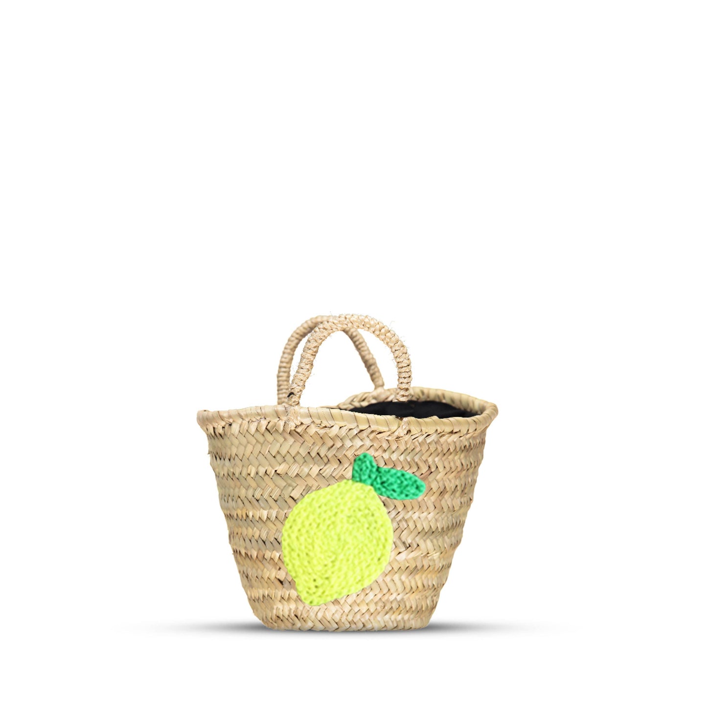 "When Life Gives You Lemons" Mini Straw Bag