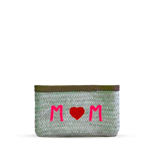 Mom Straw Clutch
