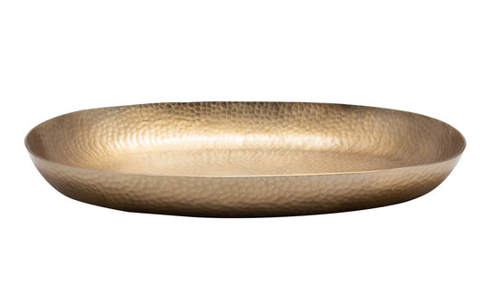 Gold Stamped Oval Tray
