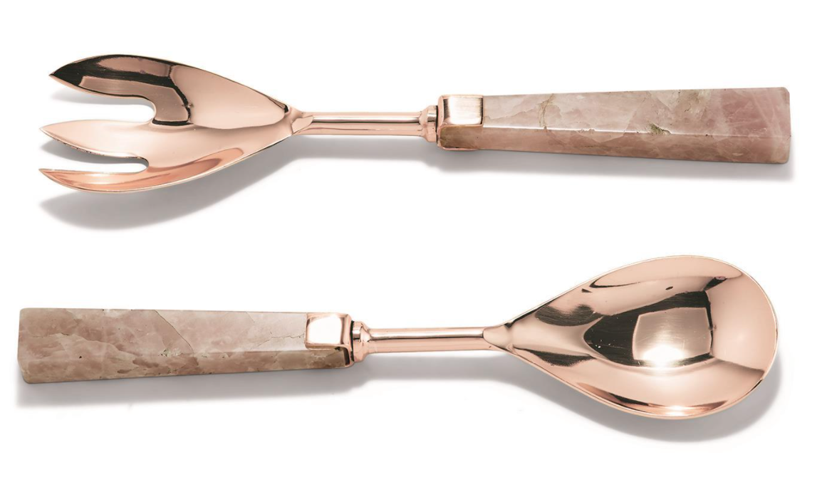 Rose Quartz Serving Set