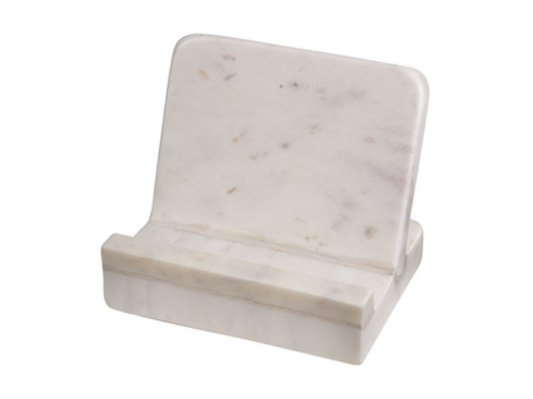 Marble Cook Book Stand Opal White